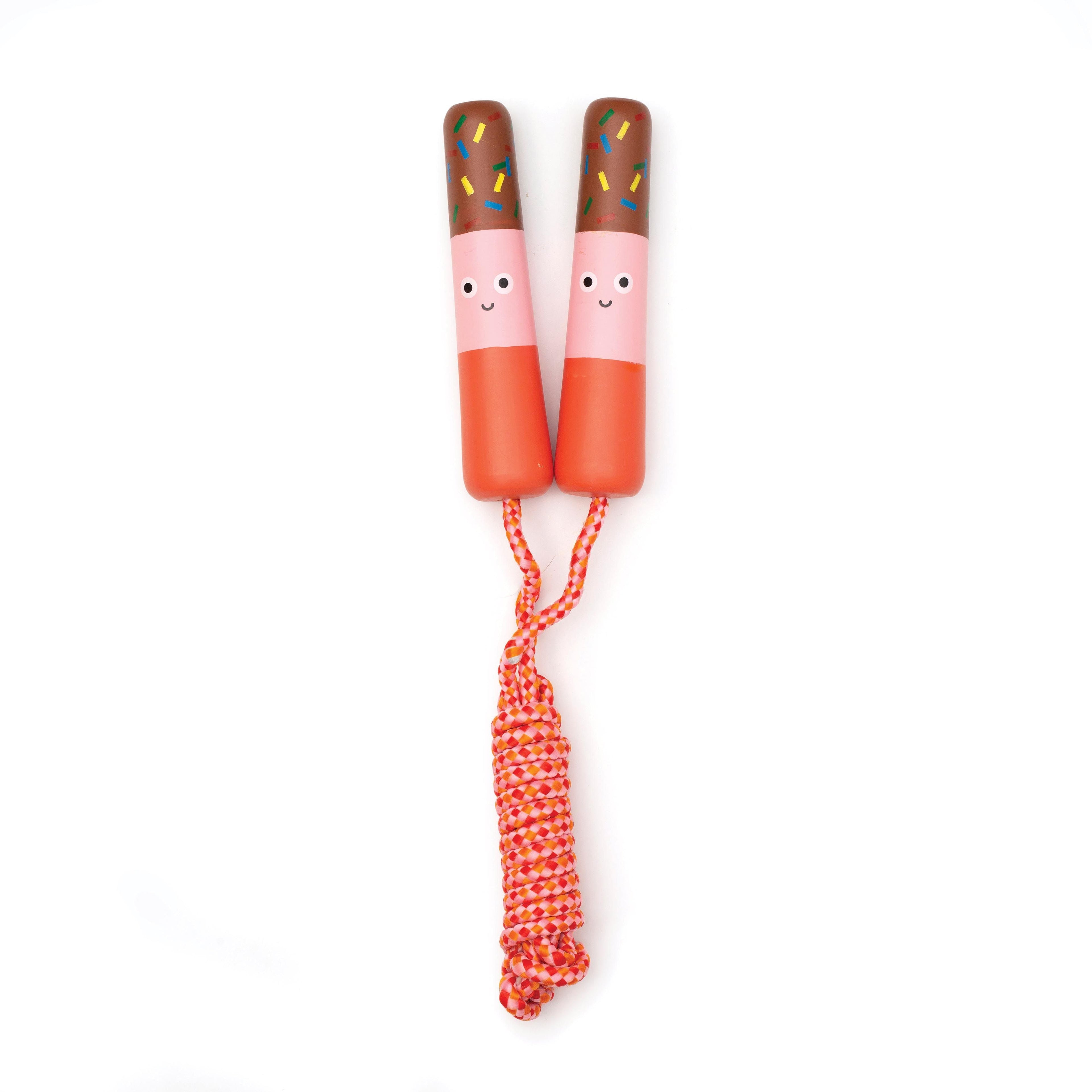 Popsicle Adjustable Skipping Rope (Wooden)